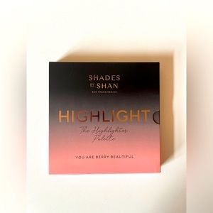 Highlight palette by Shades by Shan.